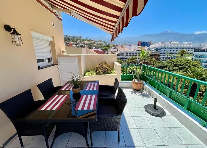 아파트 Large Penthouse With Sunny Terrace 푸에르토 드 라 크루즈