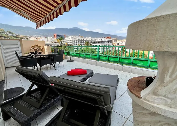 아파트 Large Penthouse With Sunny Terrace 푸에르토 드 라 크루즈