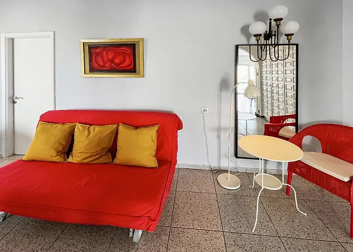 アパート Large Penthouse With Sunny Terrace プエルト・デ・ラ・クルス